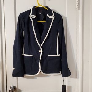 Tommy Hilfiger one button blazer.